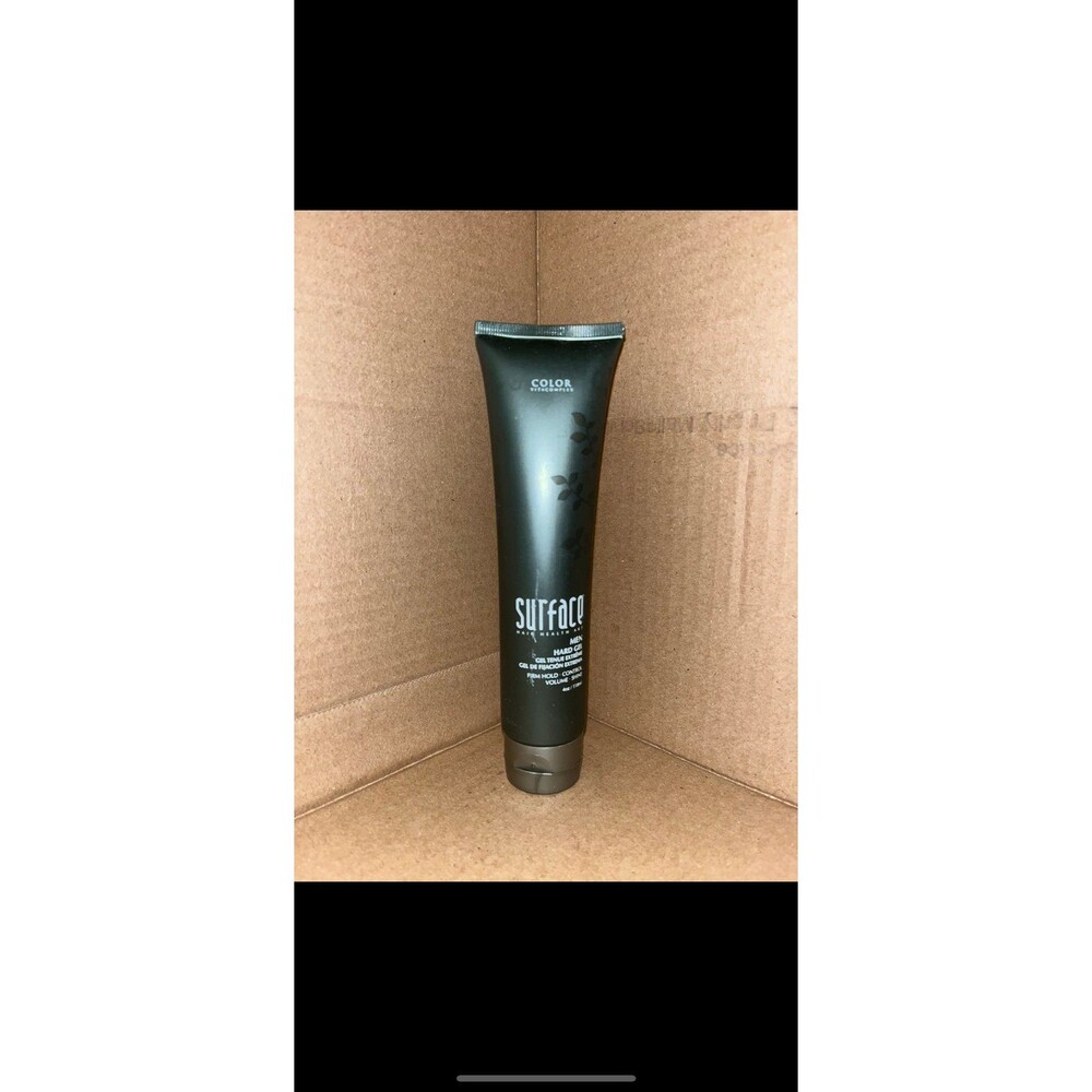 Surface Men Hard Gel Firm Hold Control Volume Shine 4oz‎ Hair Styling Gel